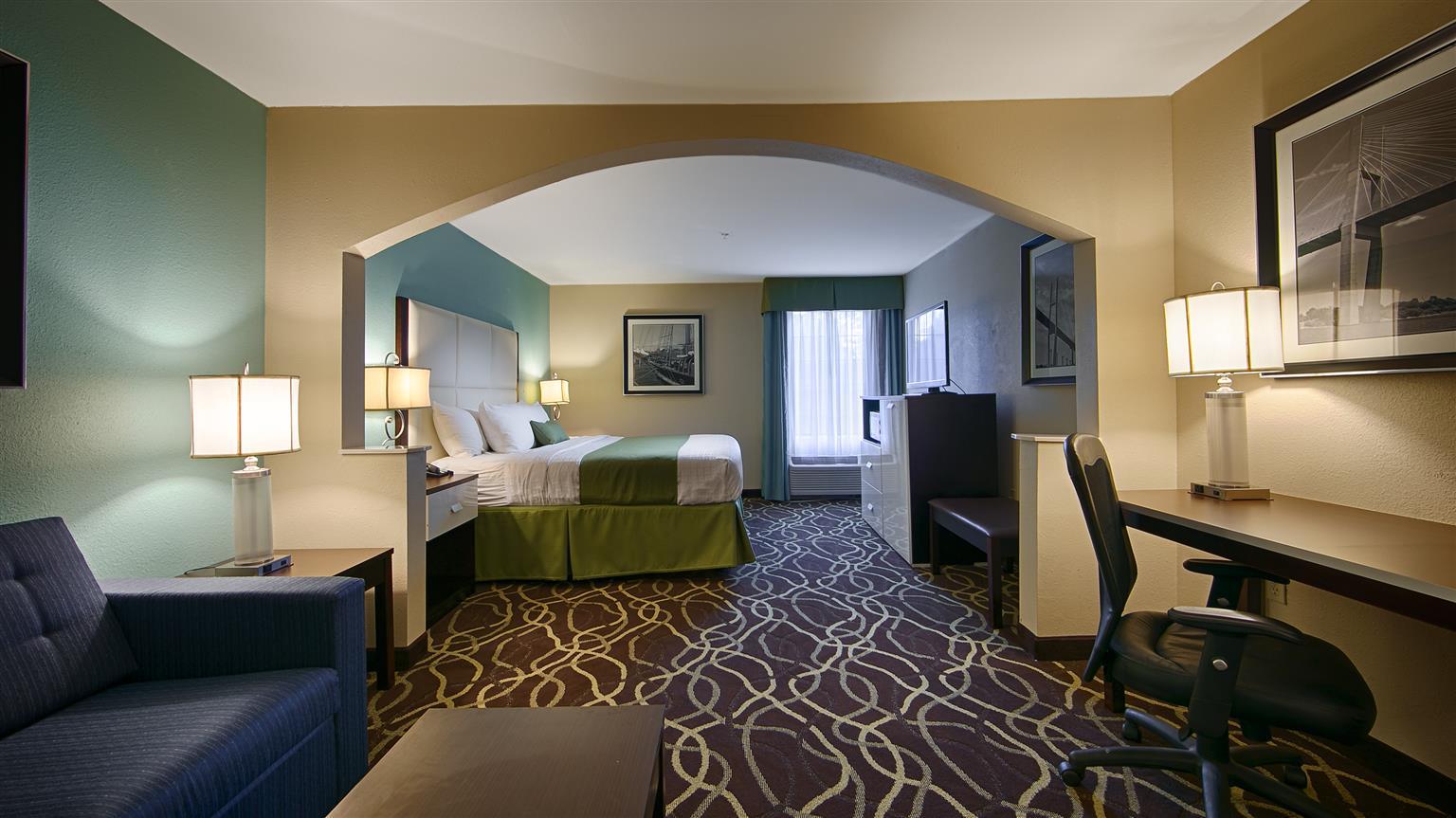 פולר Best Western Savannah Airport Inn & Suites מראה חיצוני תמונה